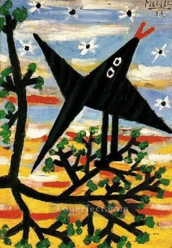 花 鳥 Painting - 鳥 1928年 パブロ・ピカソ